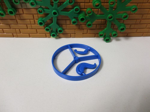 Lego feathers blue - (e10/5),