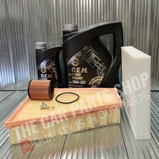 SERVICE KIT FOR FORD MONDEO 2.0 TDCI TITANIUM MK4 07-14 6L OIL & AIR OIL CABIN