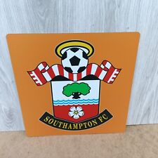 Genuine Premier League Match Used Club Crest Badge Southampton Orange 39cm