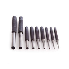 ECLIPSE PARALLEL PIN PUNCHES IN SINGLES OR AS A SET OF 9 FROM RDGTOOLS