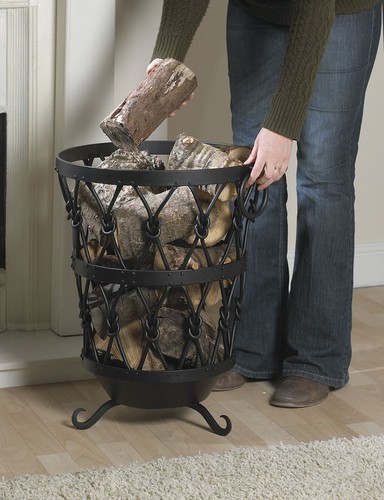 Sherwood iron log basket - log,