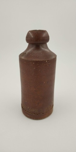 Antique stoneware ginger - ginger, beer