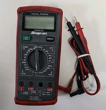 Snap On Tools Traditional Digital Multimeter EEDM503D, DC AC OHM mechanic elec