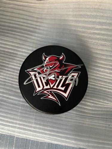 Josh waller signed ice - waller, hockey