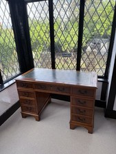 Vintage Green Leather Top