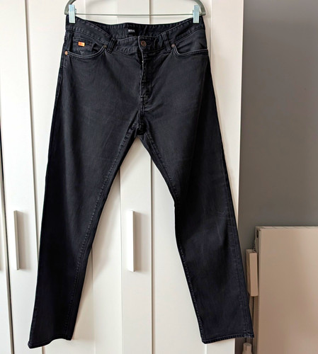 Boss men black - black, stretch