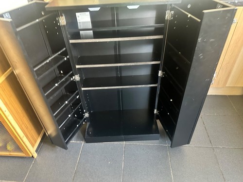 Black freestanding kitchen - black,