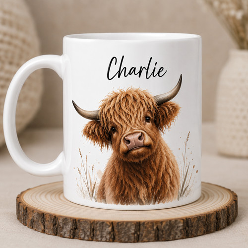 Personalised cute highland - cute,