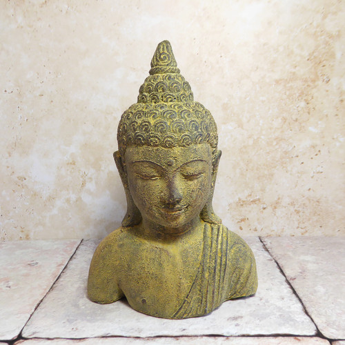 Buddha garden statue - buddha, bust