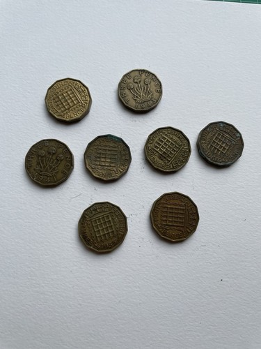 Pre decimal brass - decimal, threepence