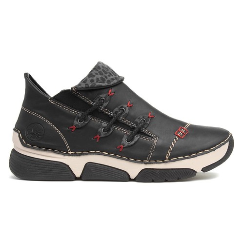 Rieker womens shoes black - rieker,