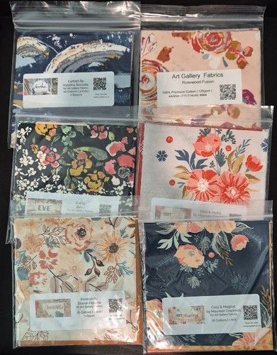 Art gallery fabrics charm - fabrics, 6x