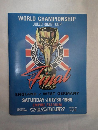 England 1966 world cup final - final, v