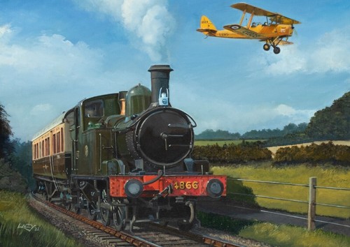 Havilland tiger moth gwr - havilland,