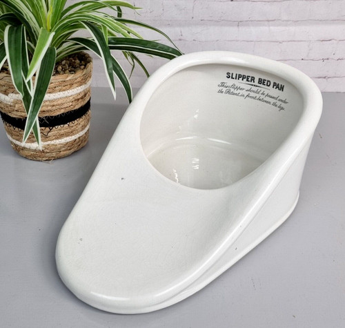Antique slipper bed pan - antique,