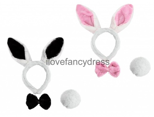 Bunny fancy dress set headband - bunny,