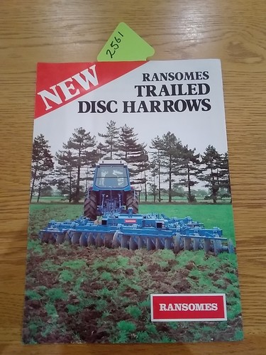 Ransomes sims trailer disc - ransomes,