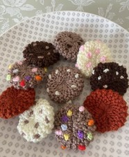 Hand Knitted Toys Set Of 10