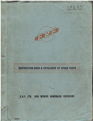 Erf series lkg44 truck - erf, kv