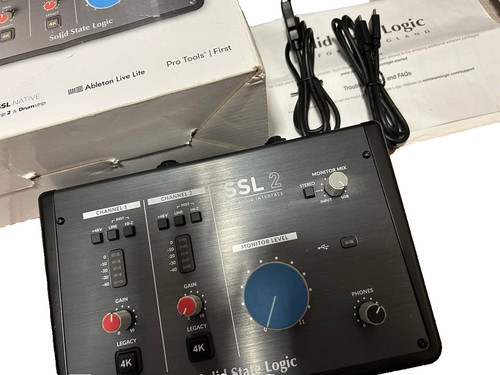 Solid state logic ssl2 audio - logic,