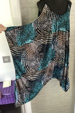 Harem Pantsuit Oversized Jumpsuit XL One Piece Loose Fit Cami Pantsuit