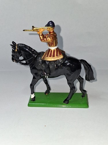 Britains 54mm mounted - mounted, band