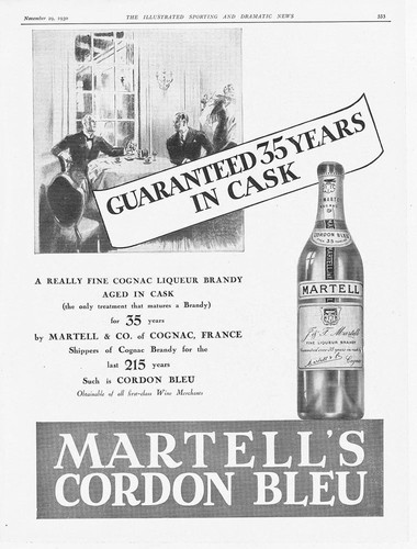 Martell cordon bleu brandy - cordon,