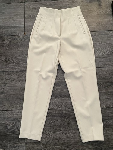 Zara cream high - zara, waist