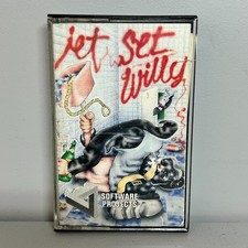 Vintage Sinclair ZX Spectrum 48K Jet Set Willy Game with Code Card 1984