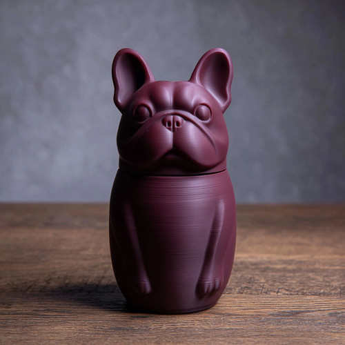 French bulldog memorial urn - bulldog,
