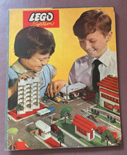 Vintage 1960's Lego system Town Plan Board