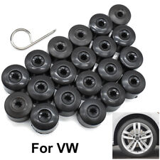 20x For VW Jetta Golf 5 6 7 Caddy 1K06011739B9 Wheel Nut Caps Locking Bolt Cover