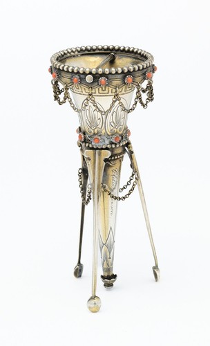 Victorian silver posy - victorian,