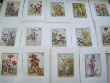Flower fairy alphabet print - flower,