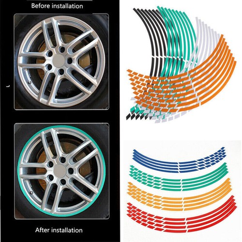 Motorcycle reflective rims - 17"-motorcycle,