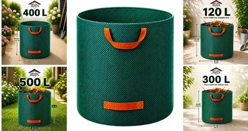 Large garden waste bags - 2x,