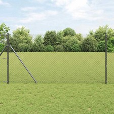 WALPLUS Chain Link Fence Grey