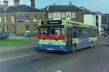 Bus Photo 6x4  First Blue Bus   Dennis Dart  P451RPW 451