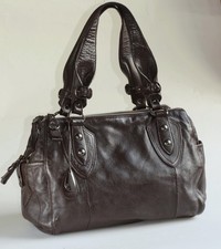 Vintage DARK CHOCOLATE BROWN