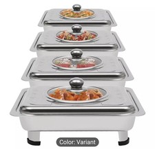 4PCS Buffet Dish Tray Food