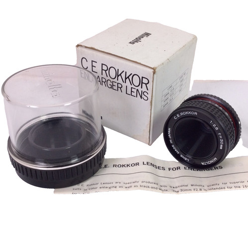 Minolta rokkor 30mm f - c.e.,