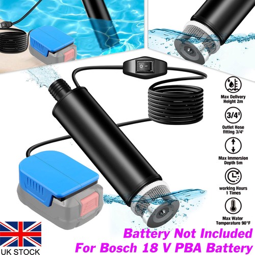 120w 12v cordless submersible - 120w,