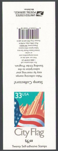 Scott 3278e sheet city - 3278e, of