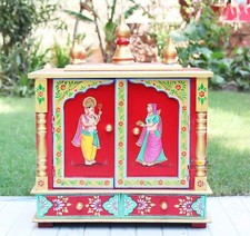 Wooden Temple Pooja Ghar