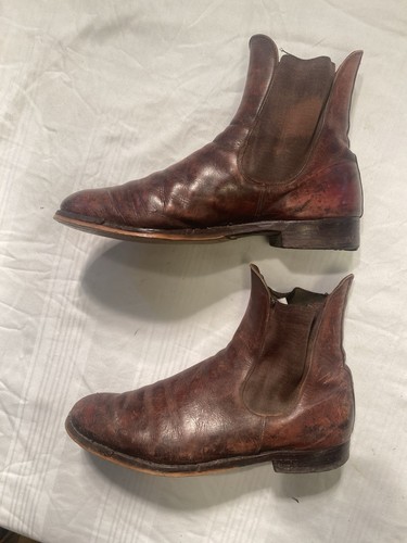 Antique british leather - british,