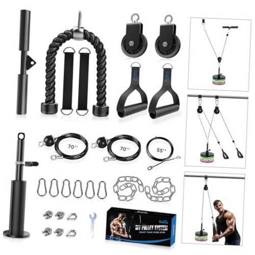 Weight pulley system upgraded - pulley, system,
