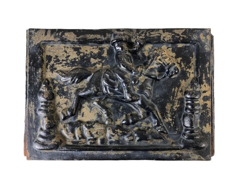 Antique cast iron - iron, plate