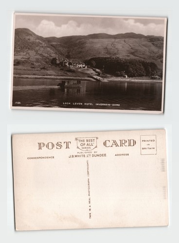 Postcard loch leven hotel - postcard,