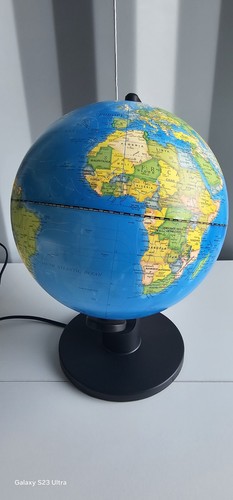 Illuminated world globe - world,