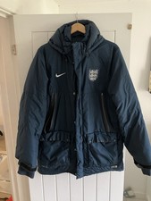 England Player Issue Nike Storm Fit Down Filled Bench Jacket (Large)